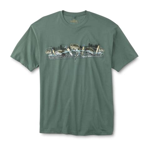 Outdoor Life Mens Graphic T Shirt Fishing