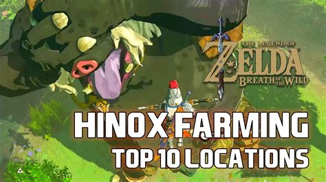 The Legend Of Zelda Breath Of The Wild 10 Best Hinox Farming