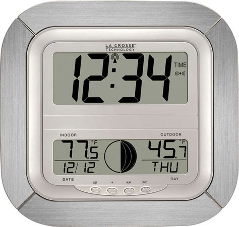 Atomic Digital Wall Clock Atomic Wall Clock Large Digital Wall Clock