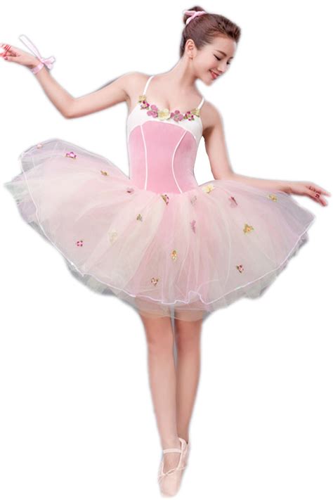 Adult Swan Lake Ballet Costume Women Professional Tutu Leotard Pink
