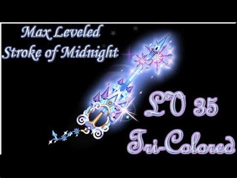Kingdom Hearts Union X Cross Keyblade Stroke Of Midnight Max Lv