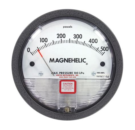 2000 500pa Dwyer Differential Pressure Gauge Range 0 500 Pa Minor