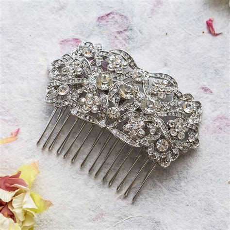 Jilly Crystal Hair Comb By Lola And Alice