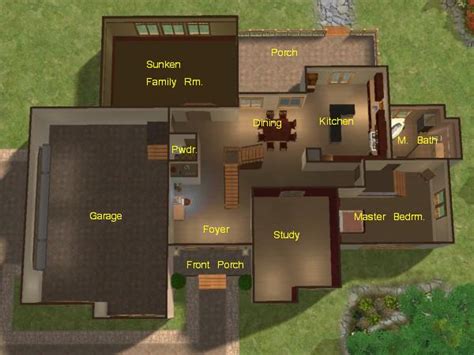 See more ideas about sims 4, sims, sims 4 houses. Mod The Sims - Mountainview - 3 bedroom 2-story home with ...