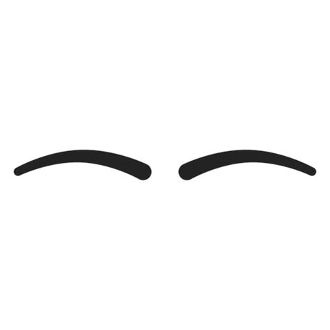 Simple Emoticon Closed Eyes Transparent Png And Svg Vector File