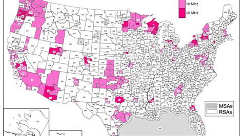 T Mobiles New Spectrum A Map Of What Atandt Is Giving Up The Verge
