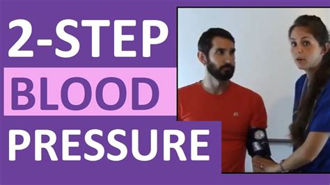 2 Step Blood Pressure Method How To Take A Blood Pressure Using Two