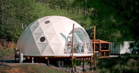 Lovely Tour Of A Geodesic Dome For Glamping Boing Boing Bloglovin