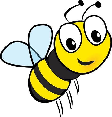 Honey Bee Flying · Free Vector Graphic On Pixabay