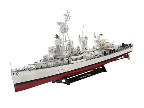 Kit Revel Model German Navy Class 119 Z1z5 Fletcher Class 1144