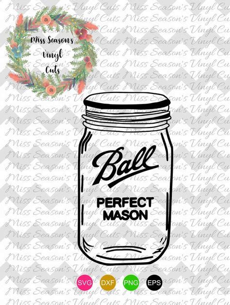 Mason Jar Svg Fileball Mason Jars Svg Filevector Clip Art For