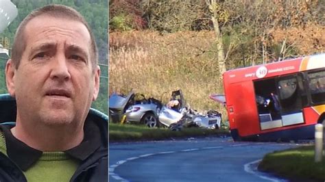 Man Who Died In Ayrshire Bus And Car Crash Named Bbc News