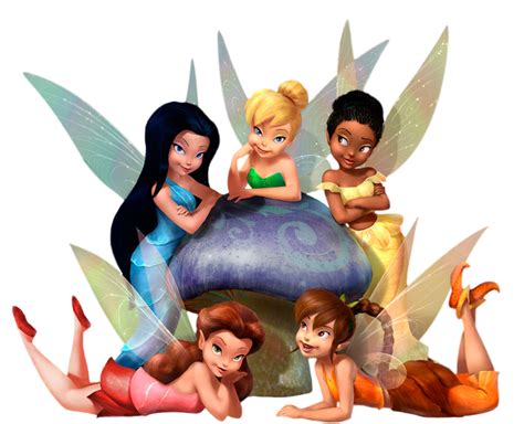 Tinkerbell And Disney Fairies Png Clipart Tinkerbell And Friends
