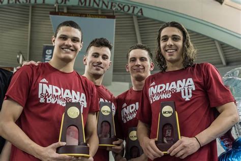 Indiana Takes 400 Medley Relay Title At Ncaas Swimming World News