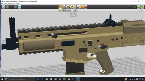 Custom Lego Gun Moc Fnh Scar H Mw2 600 Sub Special Youtube