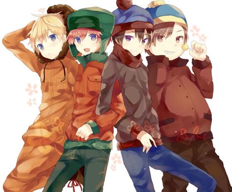 Pin By Σ（・ ・；） On South Park Anime Version South Park Anime Stan