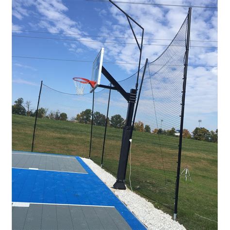 Netting And Custom Nets Basketball Barrier Netting And Poles