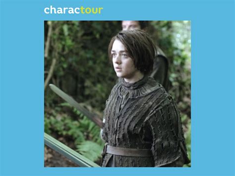 Arya Stark From Game Of Thrones Charactour