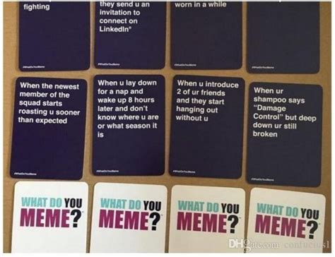 11 Top What Do You Meme Game Cards Picture 2021 Geschenke