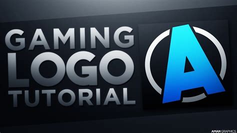 How To Make A Gaming Logo Photoshop Tutorial 20192020 Youtube