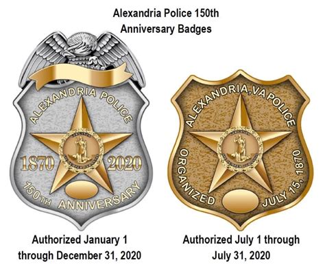 Alexandria Police Department Marks 150th Anniversary Del Ray Va Patch