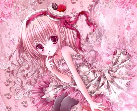 Cute Kawaii Girl Pink Cute Anime Girl Wallpaper Anime Wallpaper Hd