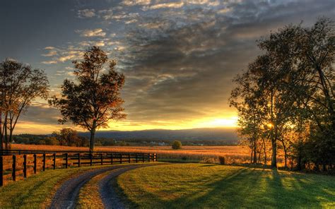 Country Sunset Wallpapers Top Free Country Sunset Backgrounds
