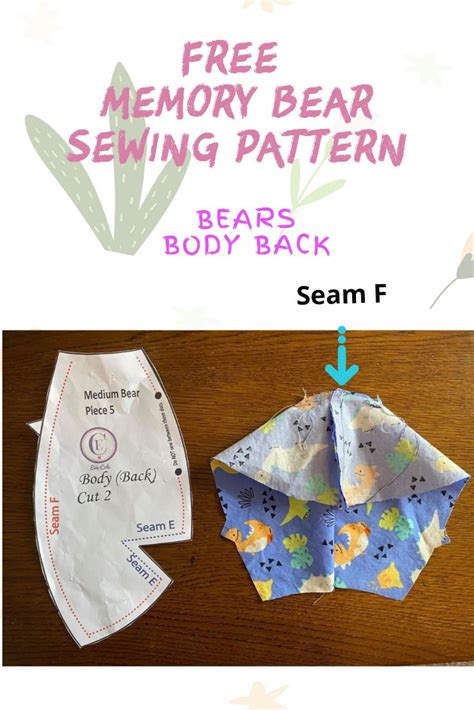 How To Sew A Memory Bear Eva Cole Creations Bear Patterns Sewing