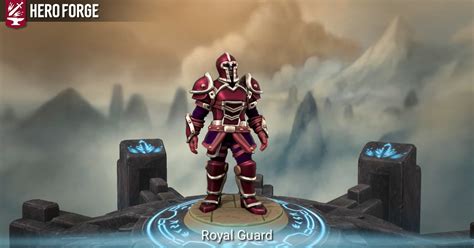 Royal Guard Made With Hero Forge