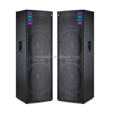 Big Power Dj Bass Speakers Active Professional Outdoor Stage Pair