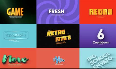 50+ Best After Effects Text Animation Templates (& Text Effects) 2024