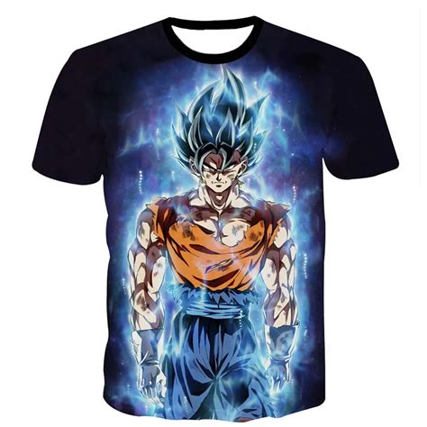 Male Dragon Ball Goku T Shirt Brand Fitness Compression Shirt Man