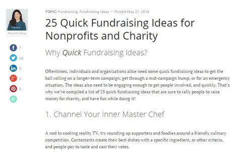 77 Fundraising Event Ideas For Nonprofits And Charities Quick