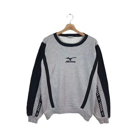 Rare Vintage S Mizuno Sweatshirt Crewneck Sweater Etsy