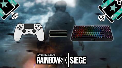 Controllermouse And Keyboard Rainbow Six Siege Console Diamond Youtube
