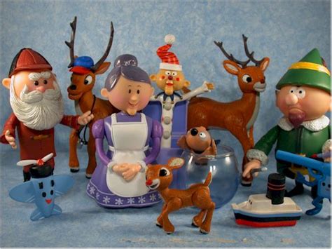 Toys R Us Rudolph The Red Nosed Reindeer Figures Toywalls