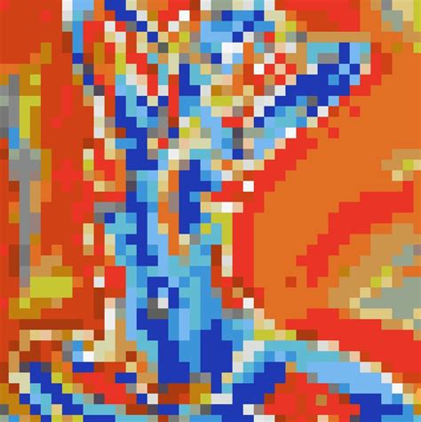 pixel nude art collection opensea