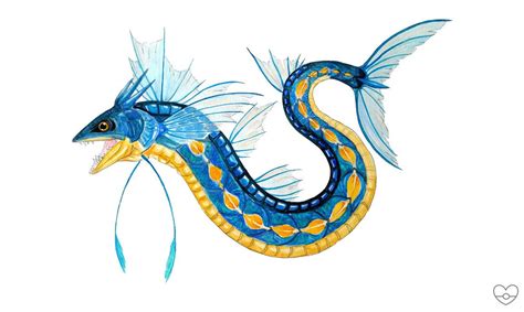 Gyarados By Pokeshoppe Dragon Fish Pretty Fish Sea Fish