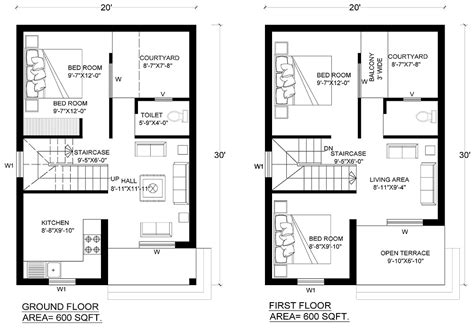 4 20x30 House Plan Ideas For Your Dream Home Indian Floor Plans