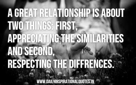 a great relationship is about two things relationship quotes