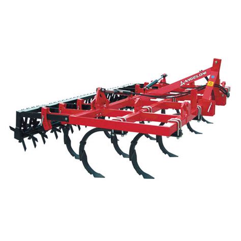 Mounted Field Cultivator Cab Series Angeloni Srl With Roller Chisel