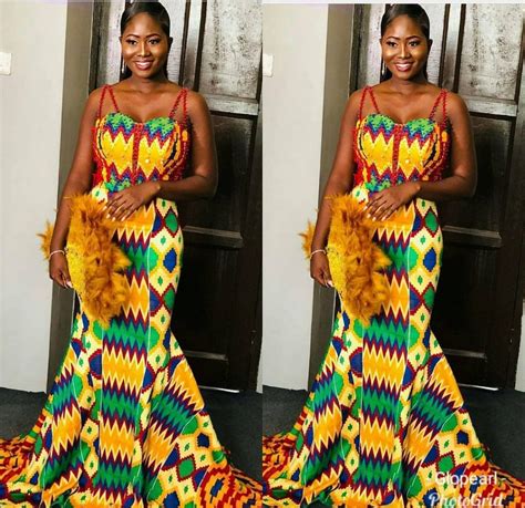 Kente Styles For Ghanaian Bride To Be 40 Beautiful Ke