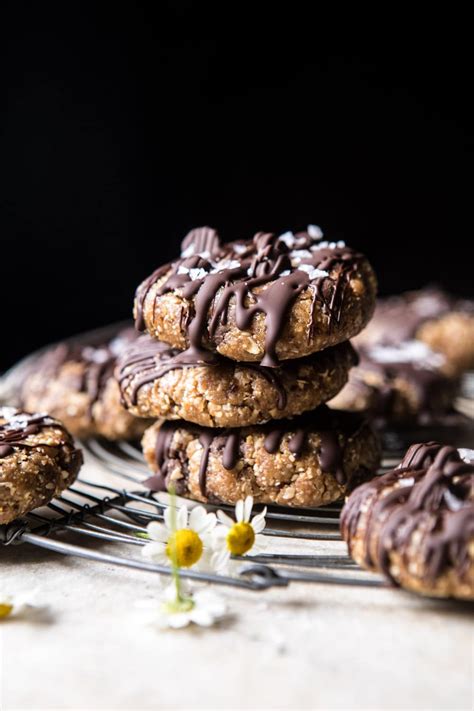 6 Ingredient No Bake Chocolate Chip Cookies Half Baked Harvest
