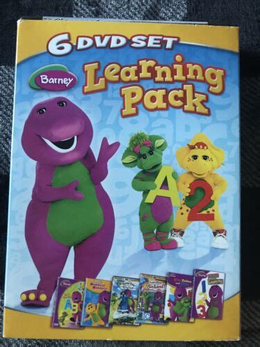 Barney Learning Pack Dvd Set Ebay
