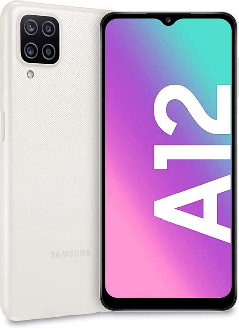 Samsung Galaxy A12 A125f 64 Gb Weiß Myonlyshop
