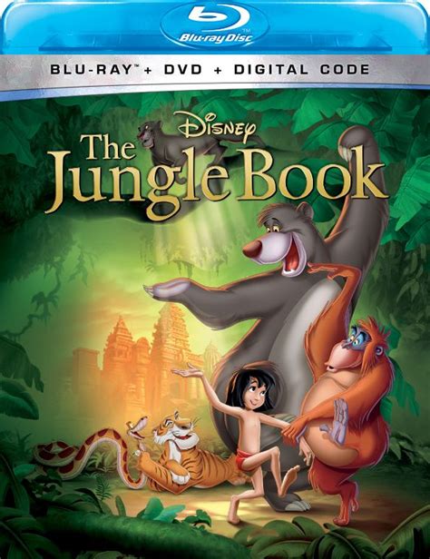 The Jungle Book Includes Digital Copy Blu Ray DVD Best Buy