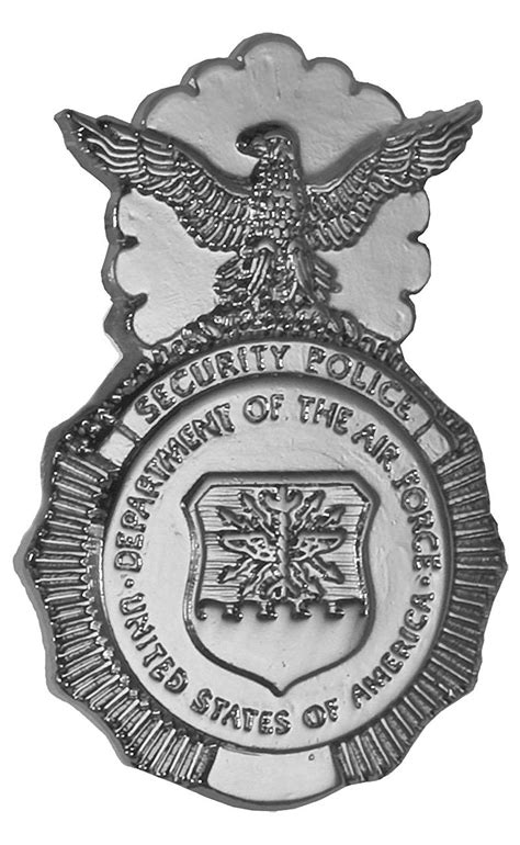 Air Force Security Police Badge Lapel Pin