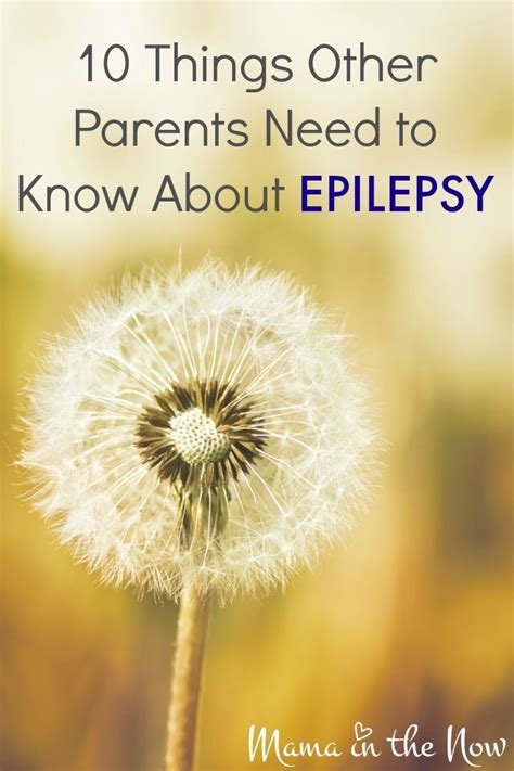 10 Things Other Parents Need To Know About Epilepsy Encouragement And