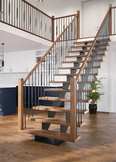 Offers that open look and provides a lifetime of strength. Mono Stringer Stairs - Cooper Stairworks