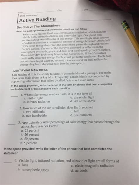 Generating equivalent algebraic expressions hrw answer key studyres.com. 32 Skills Worksheet Active Reading Answers - Free ...